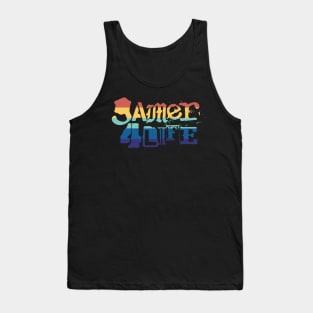 Gamer 4 Life text 14.0 Tank Top